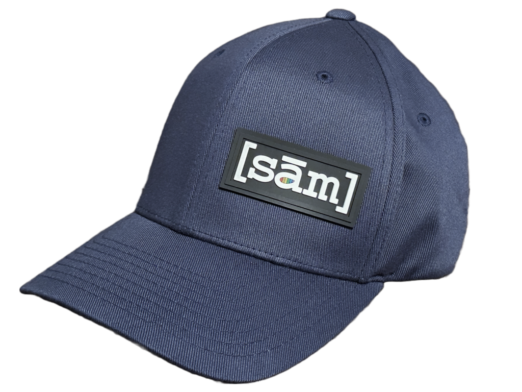 Navy Curved Fitted Hat