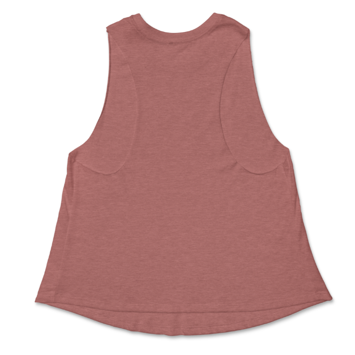 Racerback Cropped Tank-NJ PRIDE EDITION