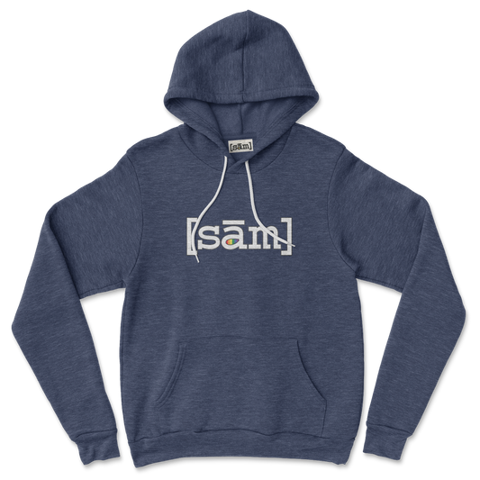 Unisex Hoodie-Heather Navy