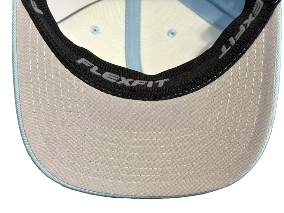 Carolina Blue Curved Fitted Hat