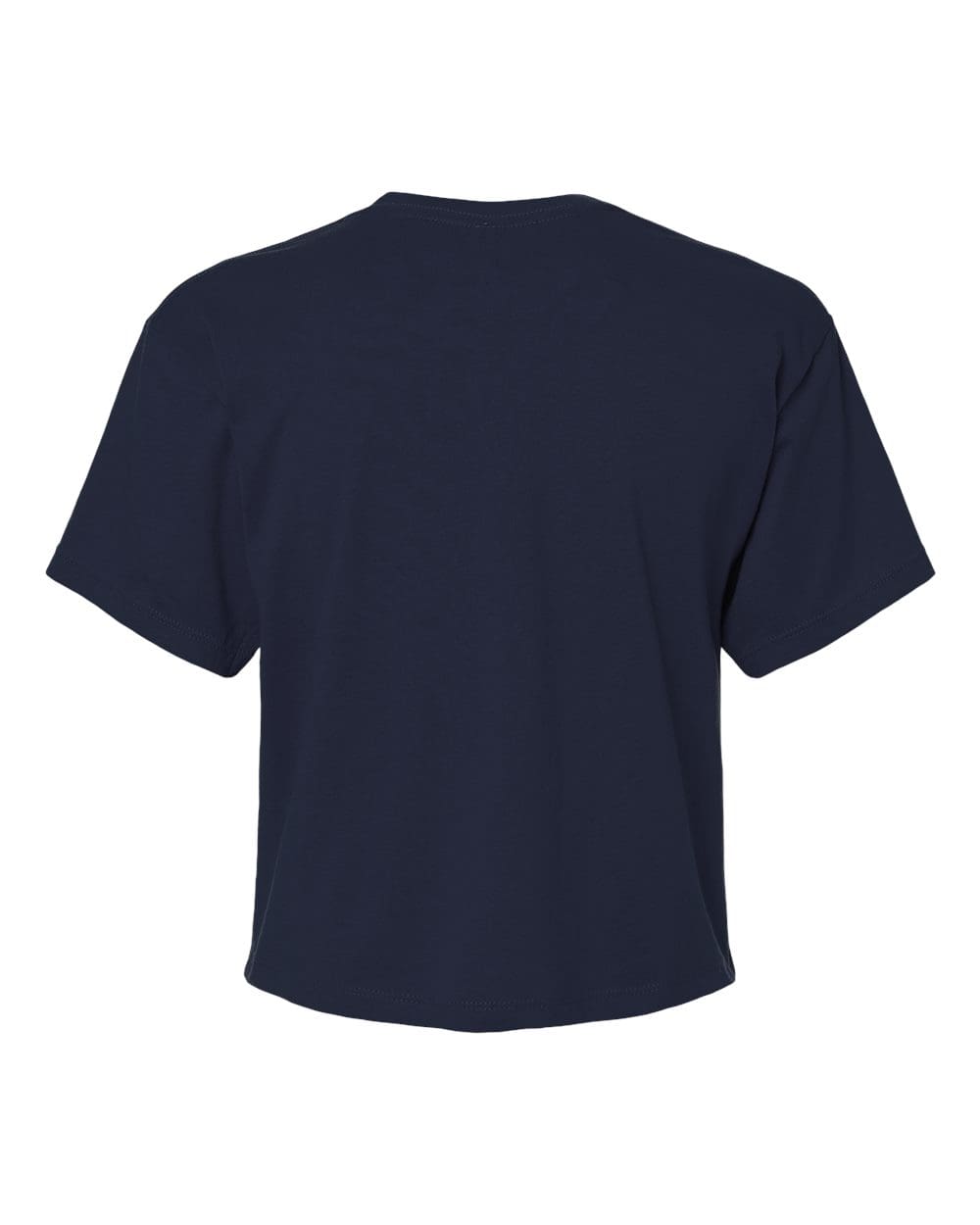 Navy Crop T-Shirt