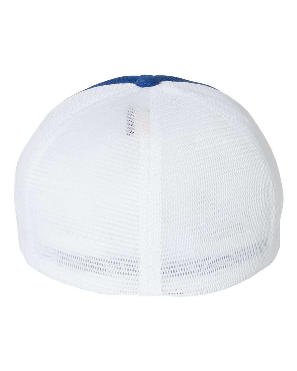 Royal/White Trucker Hat-Fitted