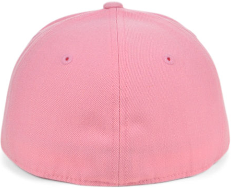 Pink True-Fitted Flat Bill Hat