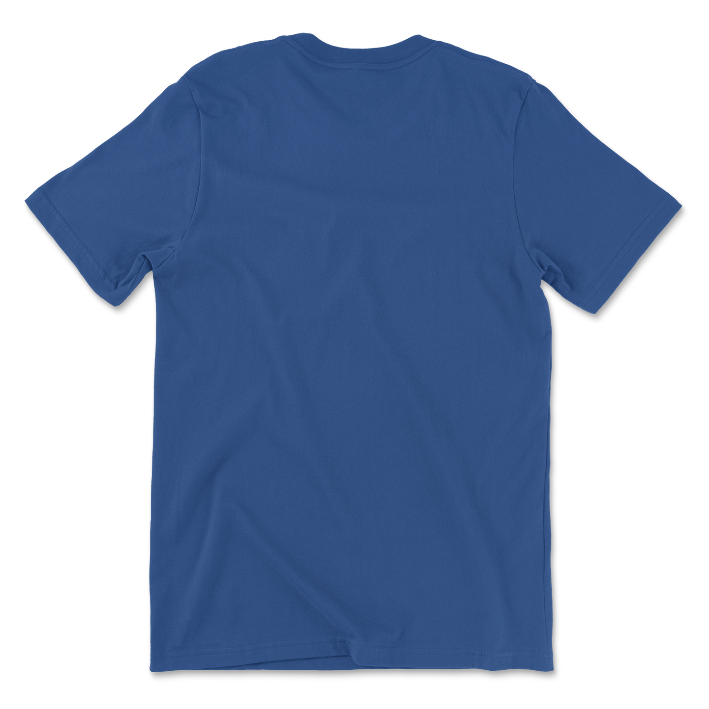Unisex True Royal T-Shirt w/Same Apparel pride logo